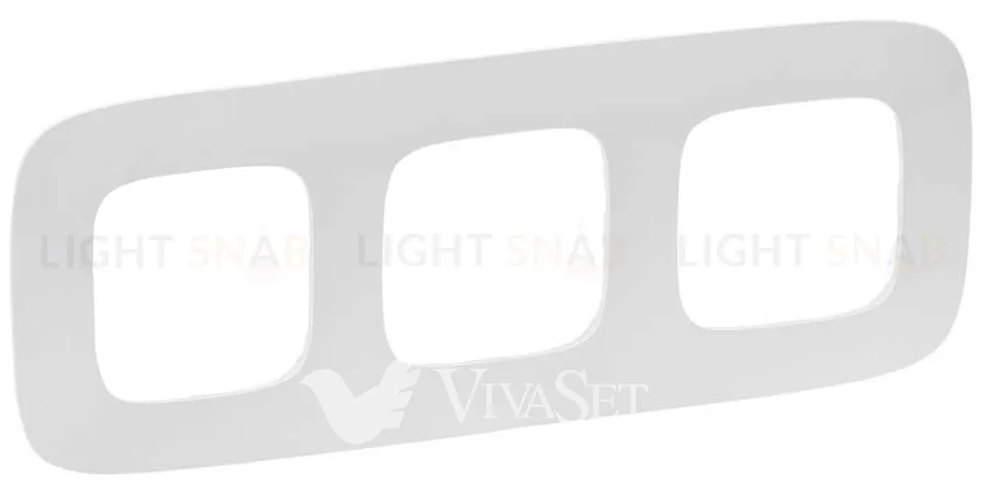 Рамка тройная Legrand Valena Allure, жемчуг 754413 754413