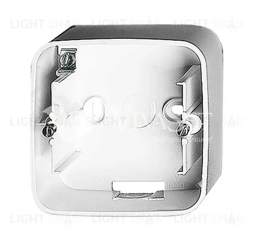 Одноместная коробка Legrand Valena Allure для накладного монтажа, белый 755551 755551