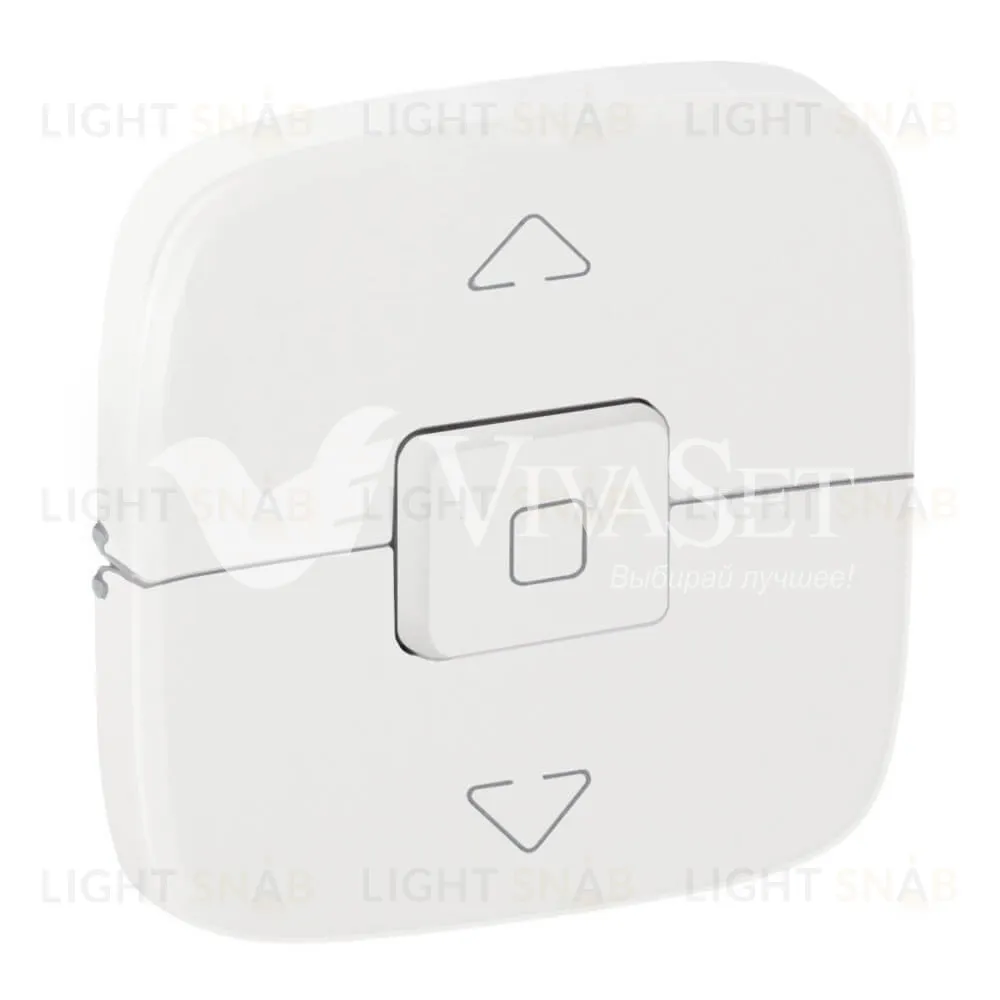 Выключатель управления для жалюзи и рольставней Legrand Valena Allure 10А/250В, белый 752029+755145 752029 + 755145