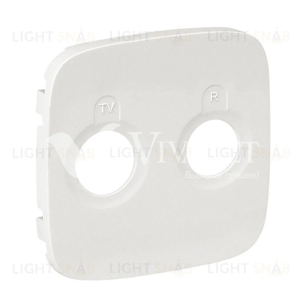 Розетка TV-SAT Legrand Valena Allure проходная перламутр 753071+754829 753071 + 754829