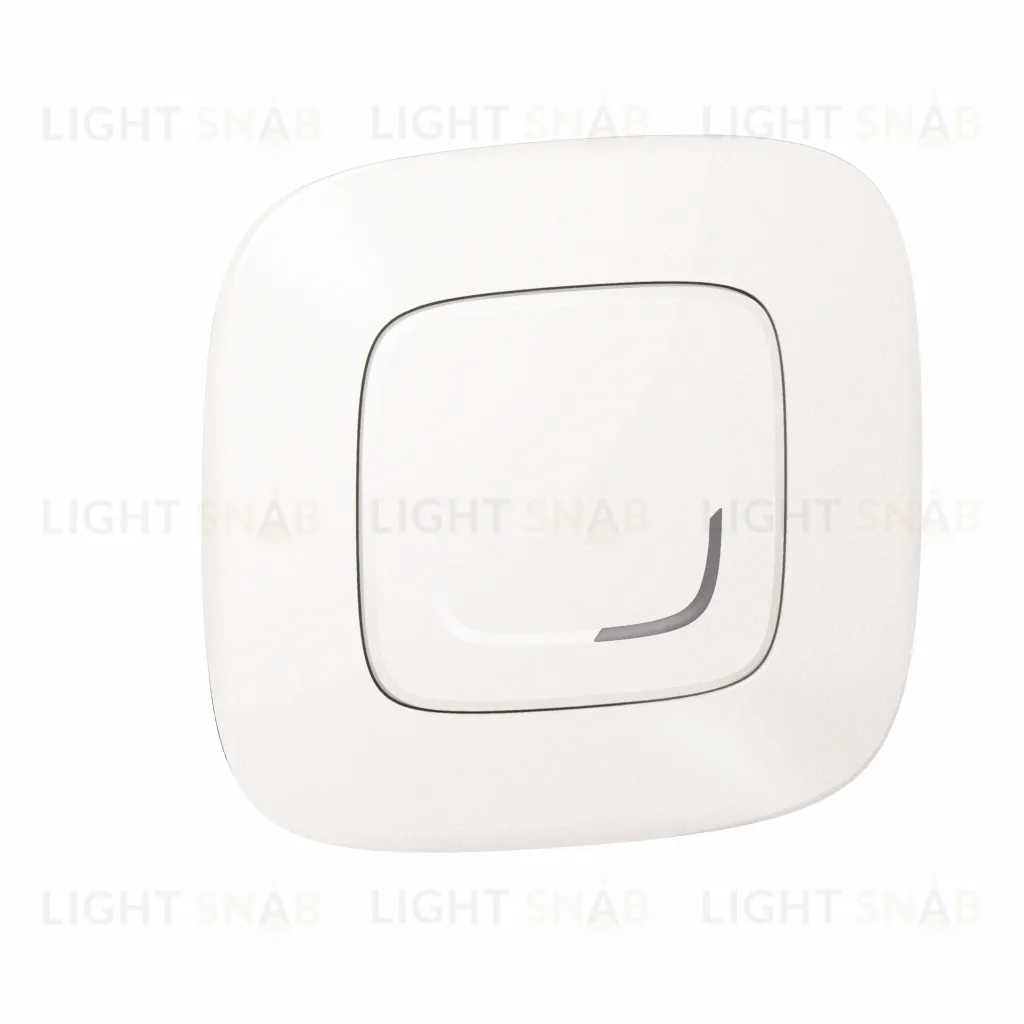 Умный беспроводной выключатель одноклавишный Legrand Netatmo Allure перламутр 752985 752985