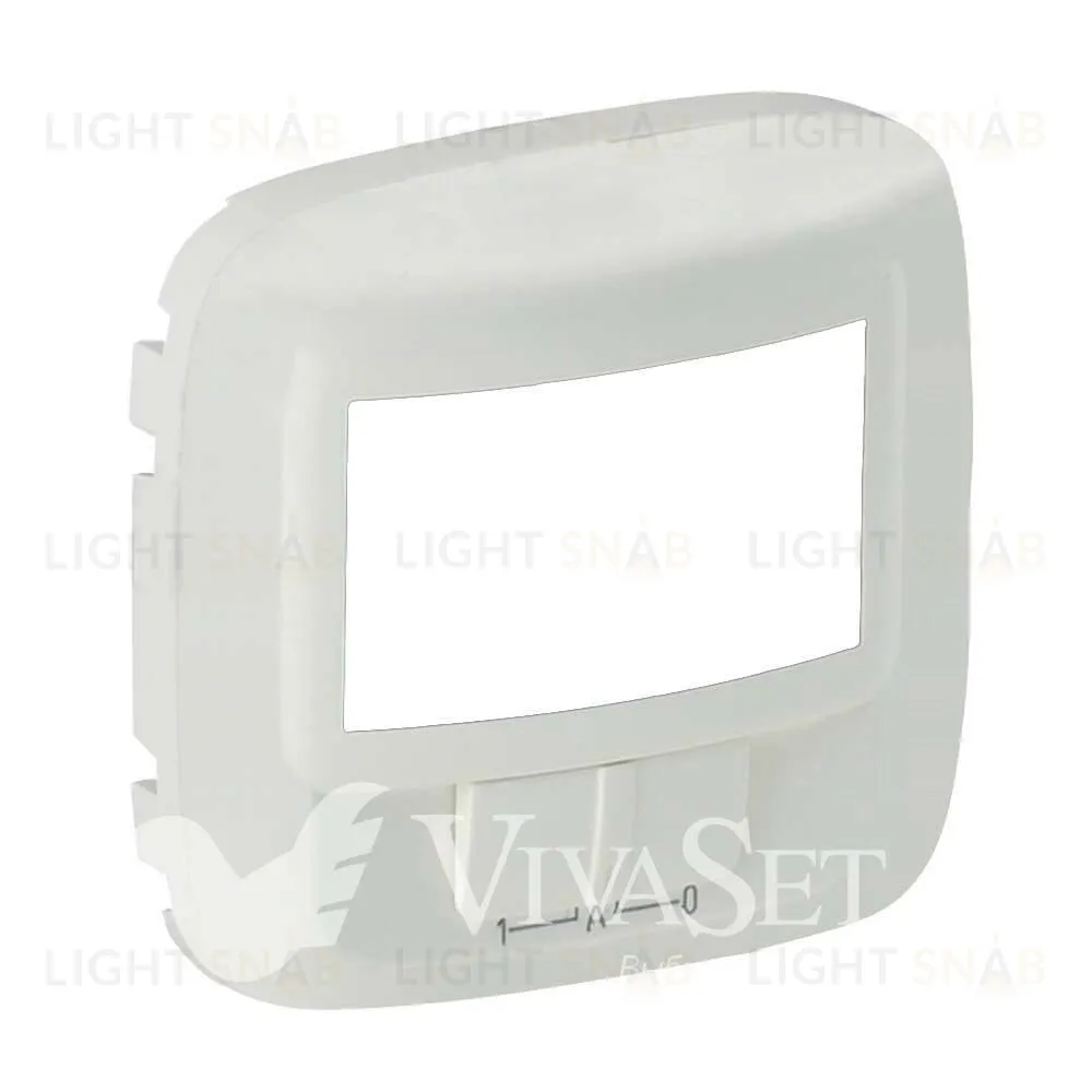 Датчик движения Legrand Valena Allure 180° без нейтрального зажима, с принудительным вкл/откл., перламутр 752070+752281 752070 + 752281