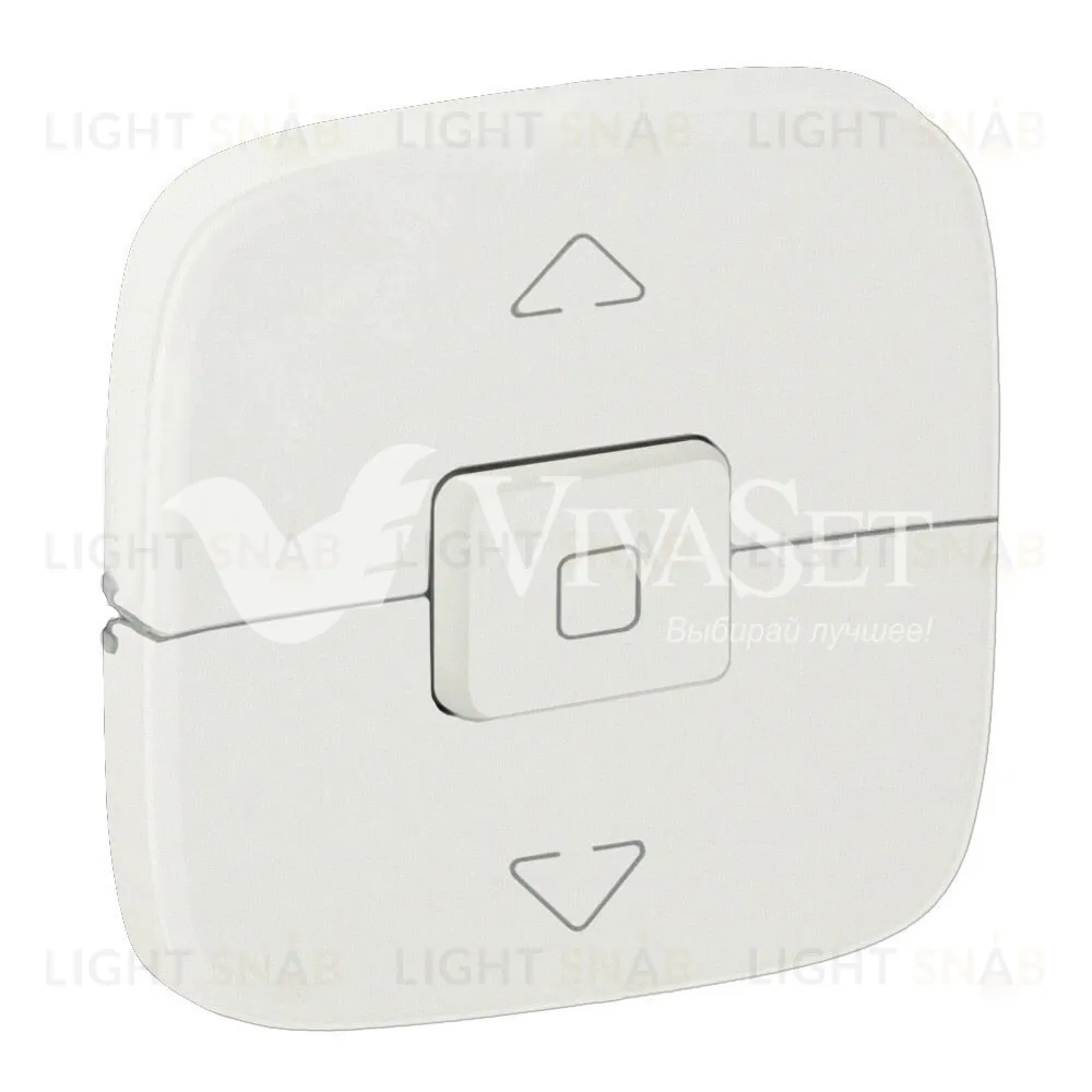 Выключатель управления для жалюзи и рольставней Legrand Valena Allure 10А/250В, перламутр 752029+755149 752029 + 755149