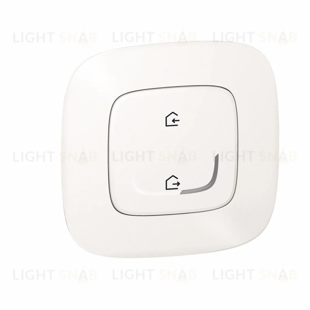 Главный выключатель «Я дома/Я вне дома» Legrand Netatmo Valena Allure перламутр 752986 752986