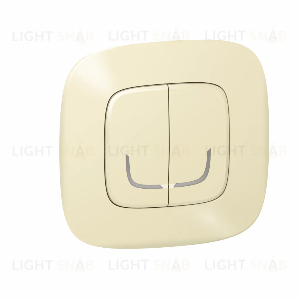Умный беспроводной выключатель двухклавишный Legrand Netatmo Allure слоновая кость 752687 752687