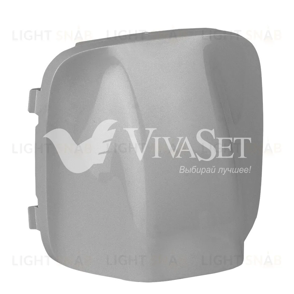 Вывод кабеля с суппортом Legrand Valena Allure алюминий 753034+755057 753034 + 755057