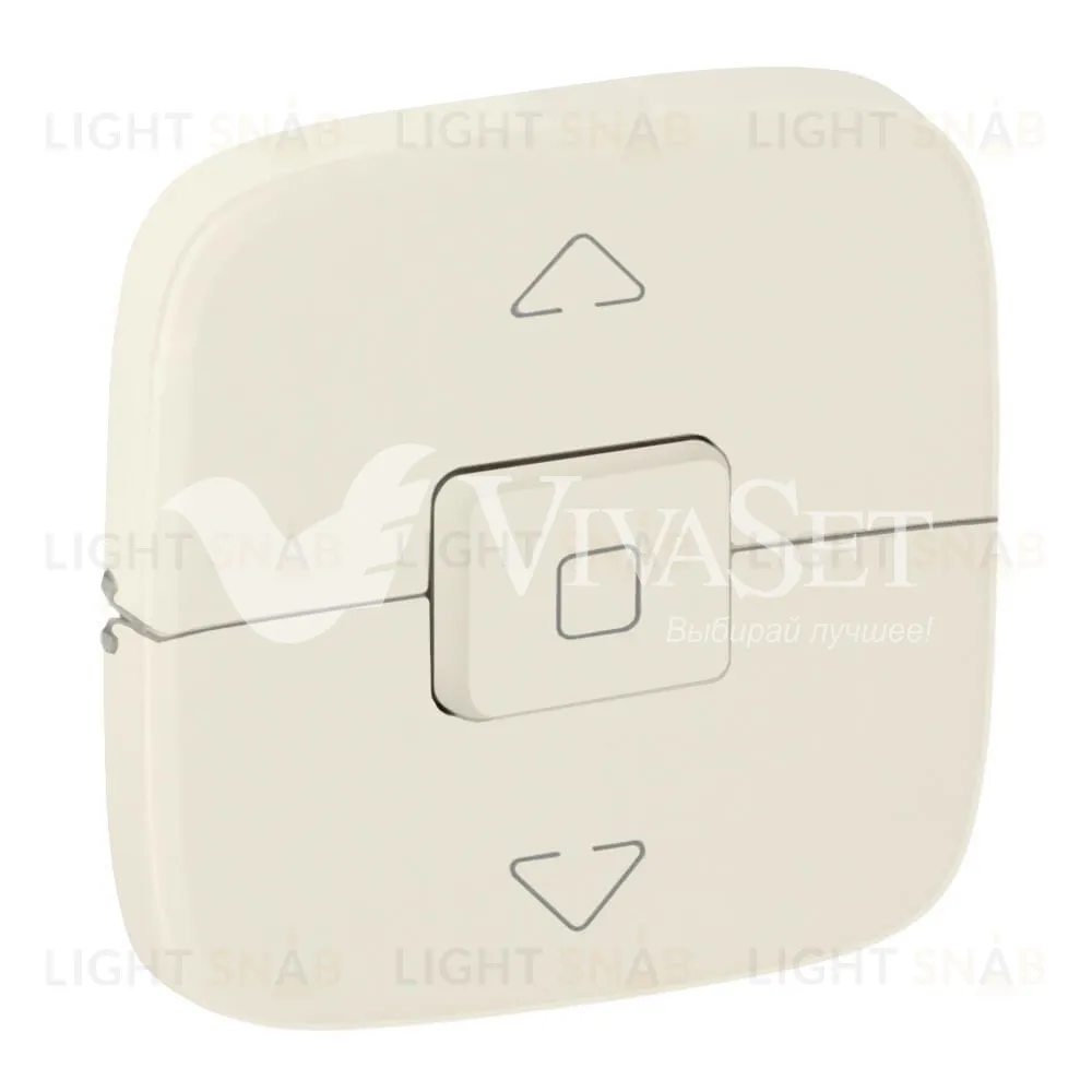 Выключатель управления для жалюзи и рольставней Legrand Valena Allure 10А/250В, слоновая кость 752029+755146 752029 + 755146
