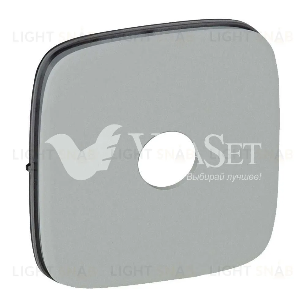 Переключатель 1 клавишный со встроенным датчиком движения 160° Legrand Valena Allure 10А/250В алюминий 752065+752077 752065 + 752077