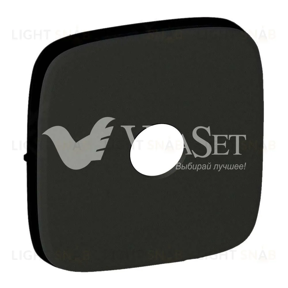 Переключатель 1 клавишный со встроенным датчиком движения 160° Legrand Valena Allure 10А/250В матовый черный 752065+752078 752065 + 752078