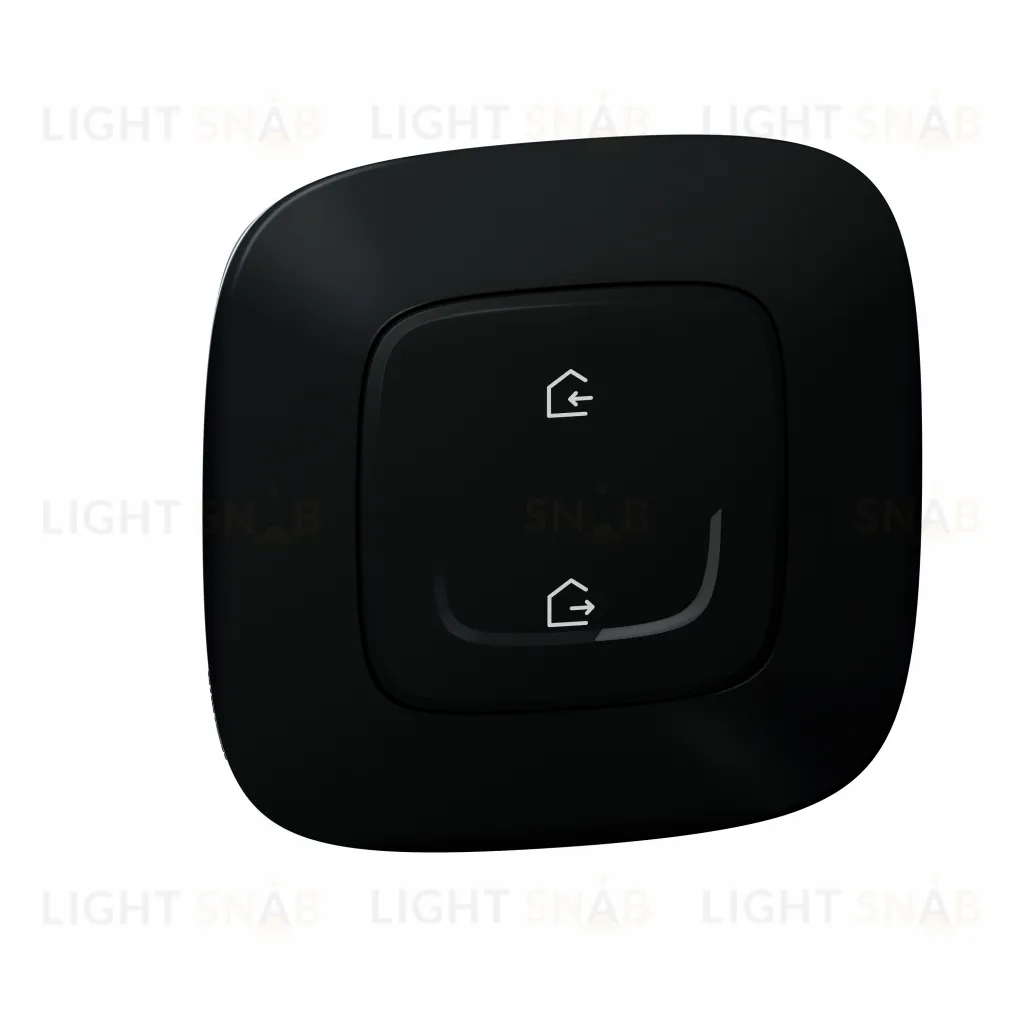 Главный выключатель «Я дома/Я вне дома» Legrand Netatmo Valena Allure матовый черный 752886 752886