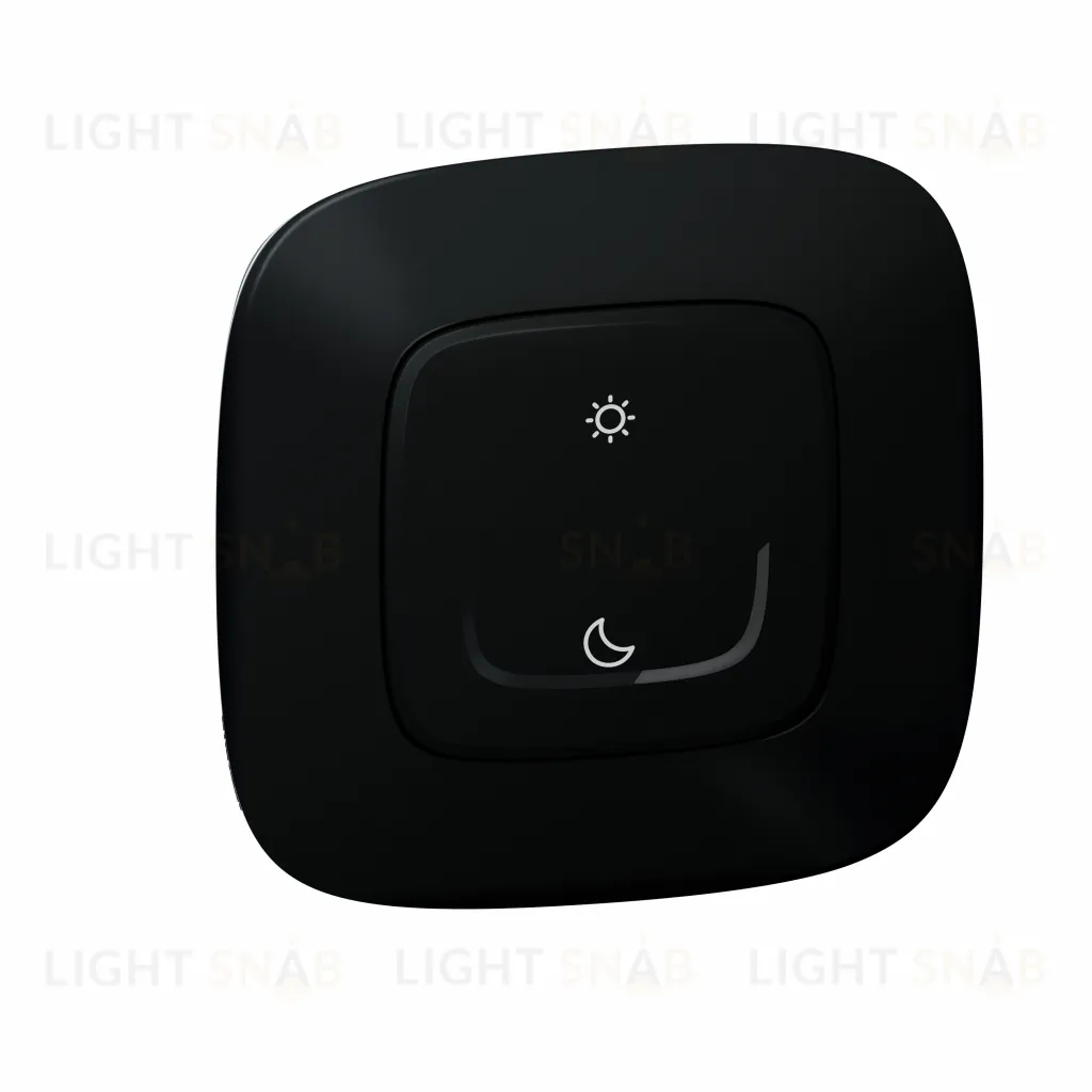 Умный беспроводной сценарный выключатель «День/Ночь» Legrand Netatmo Valena Allure матовый черный 752889 752889