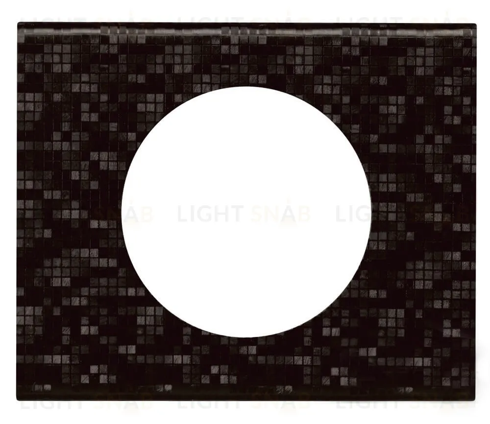 Рамка одноместная Legrand Celiane, кожа блэк пиксел 69451 69451