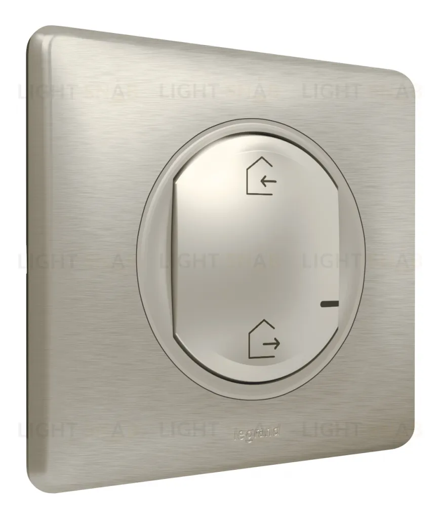 Главный выключатель «Я дома/Я вне дома» Legrand Netatmo Celiane титан 64873 64873