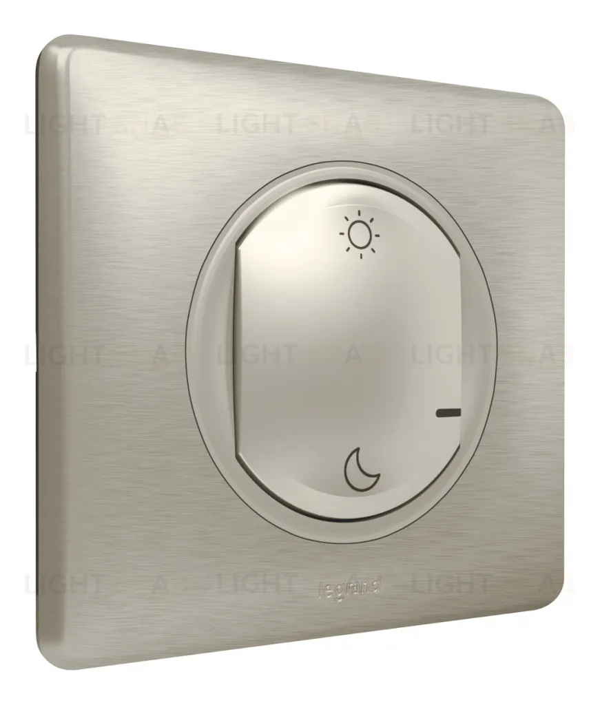 Умный беспроводной сценарный выключатель «День/Ночь» Legrand Netatmo Celiane титан 64885 64885