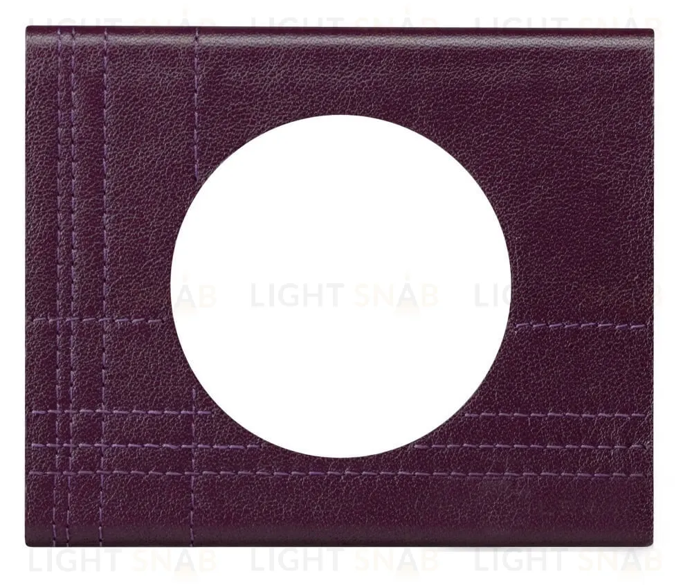 Рамка одноместная Legrand Celiane, кожа пурпур 69441 69441