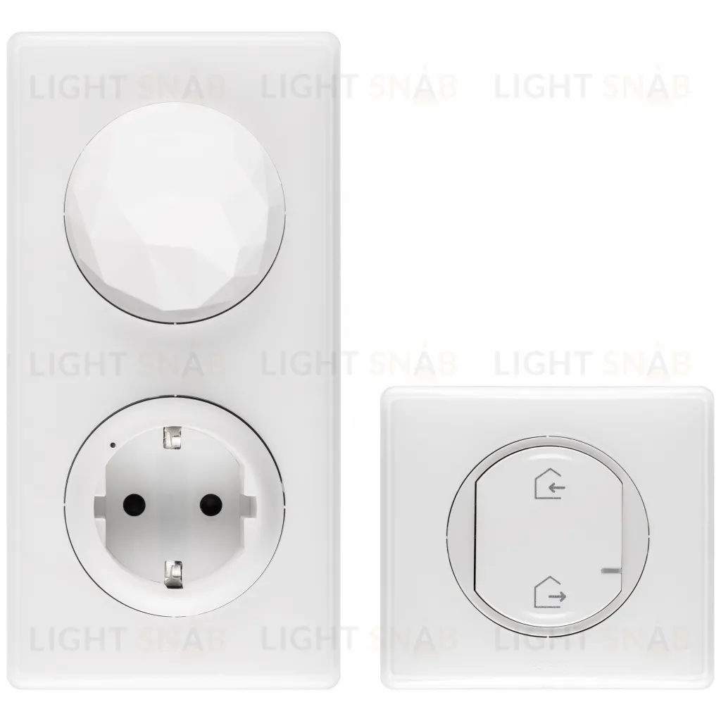 Стартовый пакет "Умный дом" Legrand Netatmo Celiane (шлюз Wi-Fi, умная розетка, главный выключатель "я дома/я вне дома") белый 64820 64820