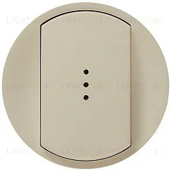 Выключатель одноклавишный (универсальный) с подсветкой Legrand Celiane 10А (слоновая кость) 66210+67686+67001+80251 66210 + 67686 + 67001 + 80251