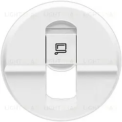 Розетка компьютерная одинарная Legrand Celiane (белый) 68251+67344+80251 68251 + 67344 + 80251