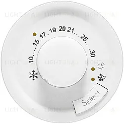 Терморегулятор для теплых полов Legrand Celiane (белый) 68249+67405+80251 68249 + 67405 + 80251