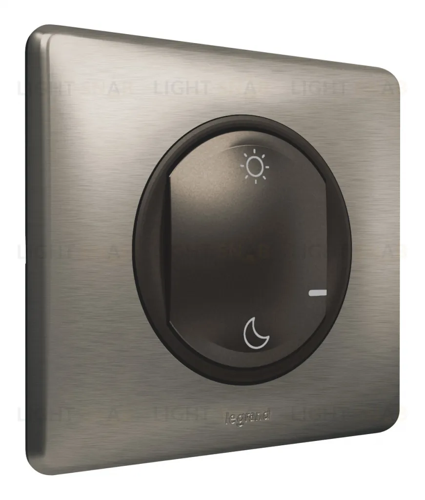 Умный беспроводной сценарный выключатель «День/Ночь» Legrand Netatmo Celiane графит 64886 64886