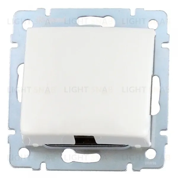 Вывод кабеля с суппортом Legrand Valena, белый глянец 774447 774447