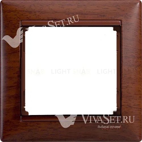 Рамка одинарная Legrand Valena тонированное дерево 770311 770311