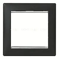 Рамка одинарная Legrand Valena, ноктюрн/серебро 770391 770391