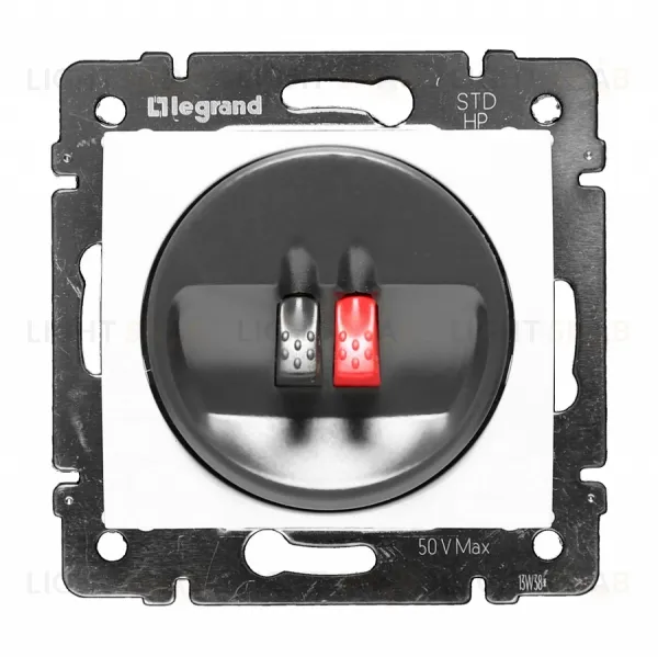 Акустическая розетка одинарная Legrand Valena, белый глянец 774223 774223