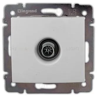 Розетка TV оконечная Legrand Valena, белый глянец 774430 774430