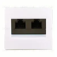 Розетка компьютерная двойная Legrand Valena RJ45 5-й кат. 774231 774231