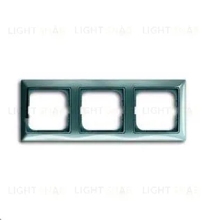 Рамка трехместная ABB Basic 55, цвет голубой 2CKA001725A1523 2CKA001725A1523