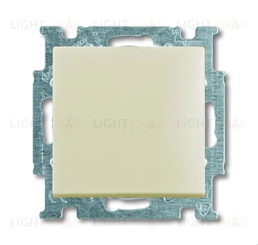 Выключатель одноклавишный ABB Basic 55, слоновая кость 2CKA001012A2146 2CKA001012A2146