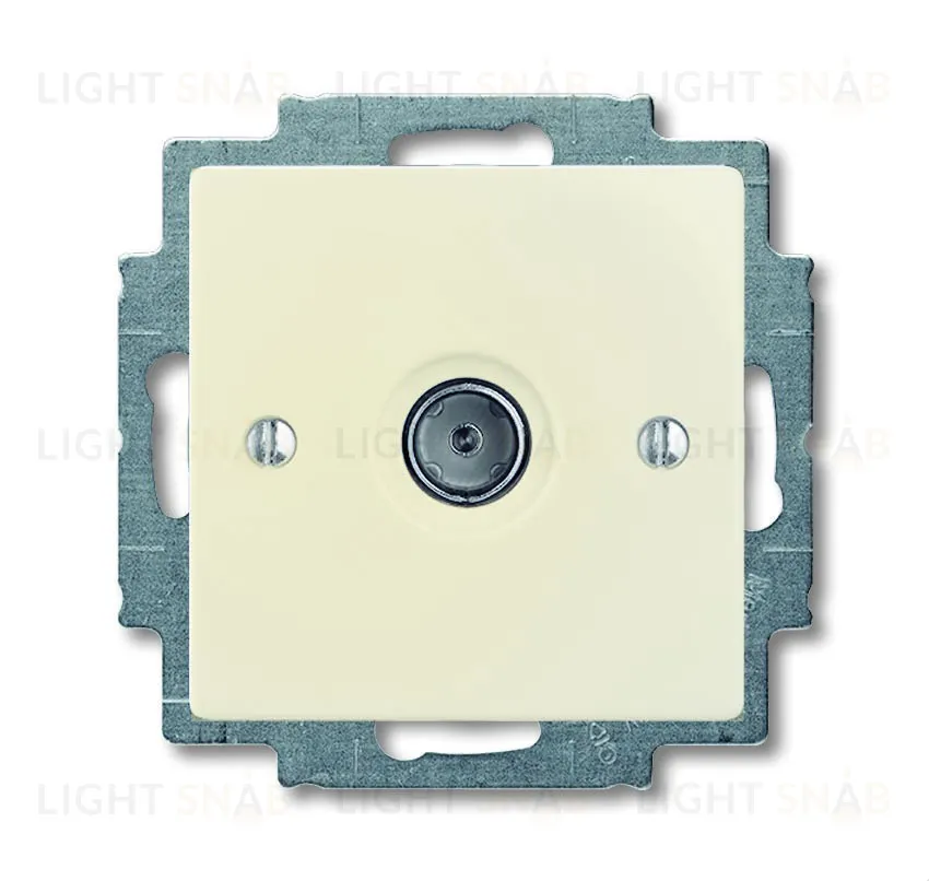 Розетка ТВ ABB Basic 55, слоновая кость 2CKA001724A4280 2CKA001724A4280