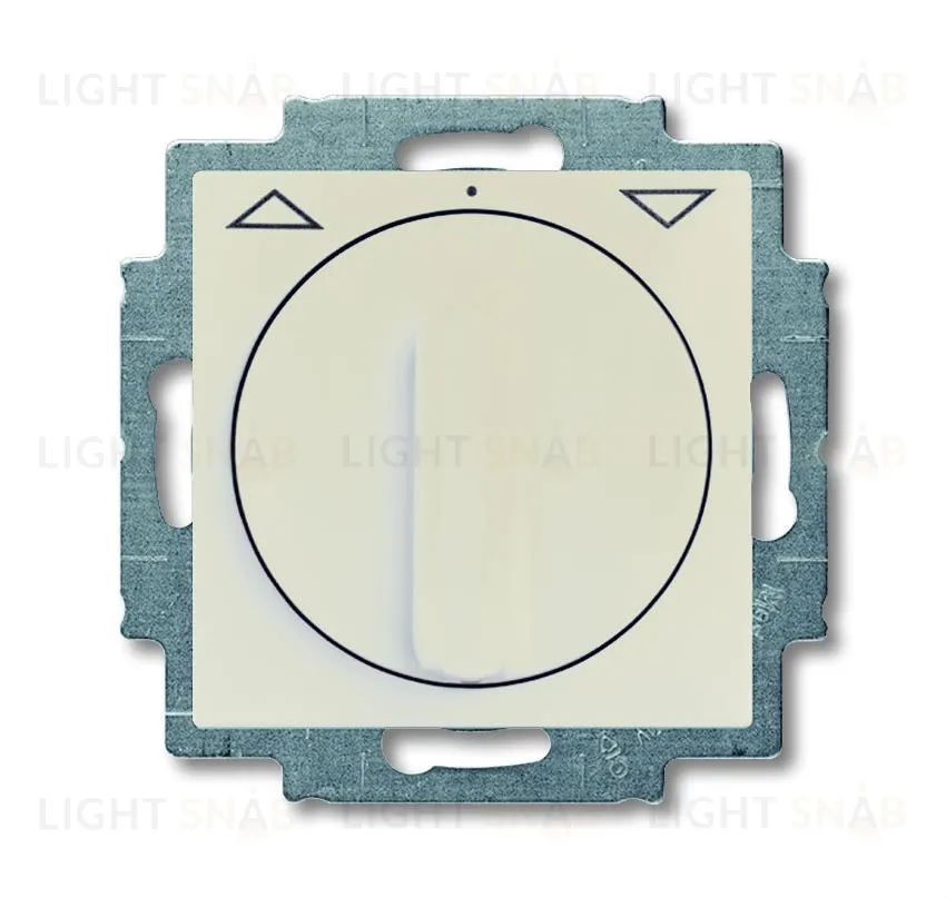 Выключатель жалюзи с поворотной ручкой с фиксацией ABB Basic 55, слоновая кость 2CKA001101A0922 2CKA001101A0922