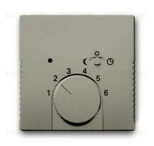 Терморегулятор ABB Basic 55, шампань 2CKA001032A0498+2CKA001710A3931 2CKA001032A0498 + 2CKA001710A3931