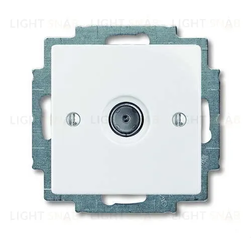 Розетка ТВ ABB Basic 55, белый 2CKA001724A4276 2CKA001724A4276