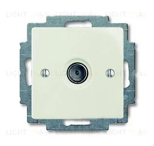 Розетка ТВ ABB Basic 55, шале-белый 2CKA001724A4317 2CKA001724A4317