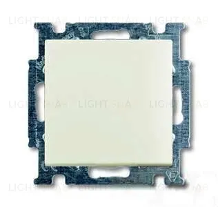 Выключатель одноклавишный ABB Basic 55, шале-белый 2CKA001012A2184 2CKA001012A2184