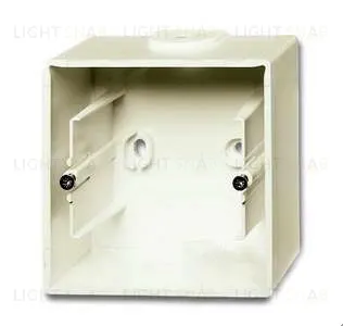 Коробка одинарная для открытого монтажа ABB Basic 55, шале-белый 2CKA001799A0968 2CKA001799A0968
