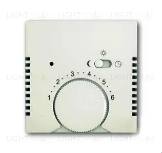 Терморегулятор ABB Basic 55, шале-белый 2CKA001032A0498+2CKA001710A3939 2CKA001032A0498 + 2CKA001710A3939