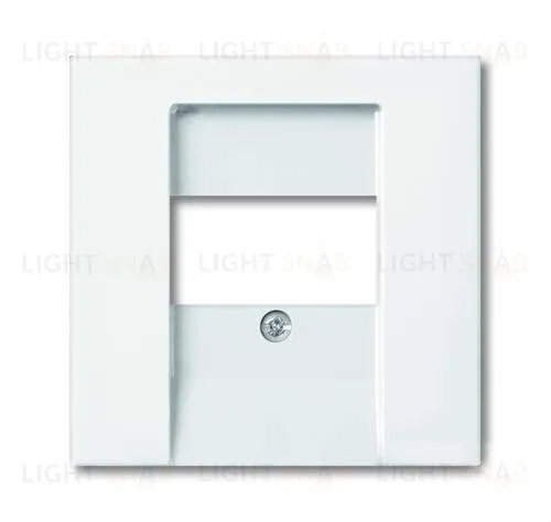 Розетка акустическая ABB Basic 55 (белая с черной вставкой) 2CKA000230A0404+2CKA001724A4275 2CKA000230A0404 + 2CKA001724A4275