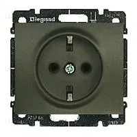 Розетка с заземляющими контактами с защитой от детей Legrand Galea Life 16А/250В 775921+771221 775921 + 771221