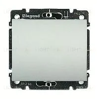 Выключатель одноклавишный проходной Legrand Galea Life (вкл/выкл с 2-х мест) 10А/250В 775806+771310 775806 + 771310