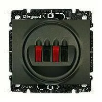 Розетка акустическая двойная Legrand Galea Life 771225+775784 771225 + 775784