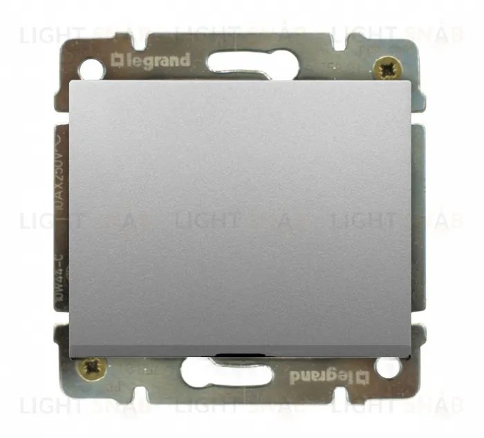 Вывод кабеля для 5 кабелей Legrand Galea Life (алюминий) 775985+771385 775985 + 771385