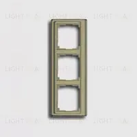 Рамка тройная для вертикального монтажа Jung SL 500, золотая бронза sl583gb sl583gb