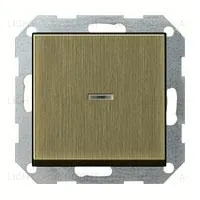 Выключатель одноклавишный универс. с подсветкой Gira (вкл/выкл с 2-х мест) 10А/250В 010600+099600+0290603 010600 + 099600 + 0290603