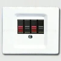 Розетка акустическая двойная Jung SL 500 110910+sl569tww 110910 + sl569tww