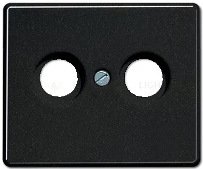 Телевизионная розетка оконечная Jung TV-FM S2900+sl561tvsw S2900 + sl561tvsw