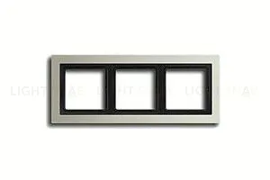 Рамка тройная Jung LS-design нержавеющая сталь ESD2983 ESD2983